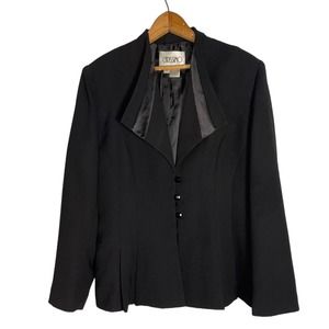 CARISSIMO Black Suit Blazer Jacket      Size: 12
